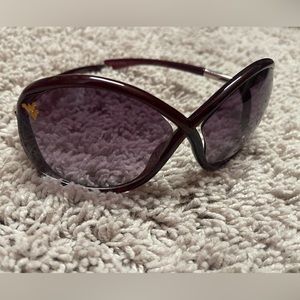 WVU tortoiseshell sunglasses